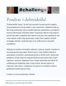 Poduzetnički izazov na hrvatskom (1)
